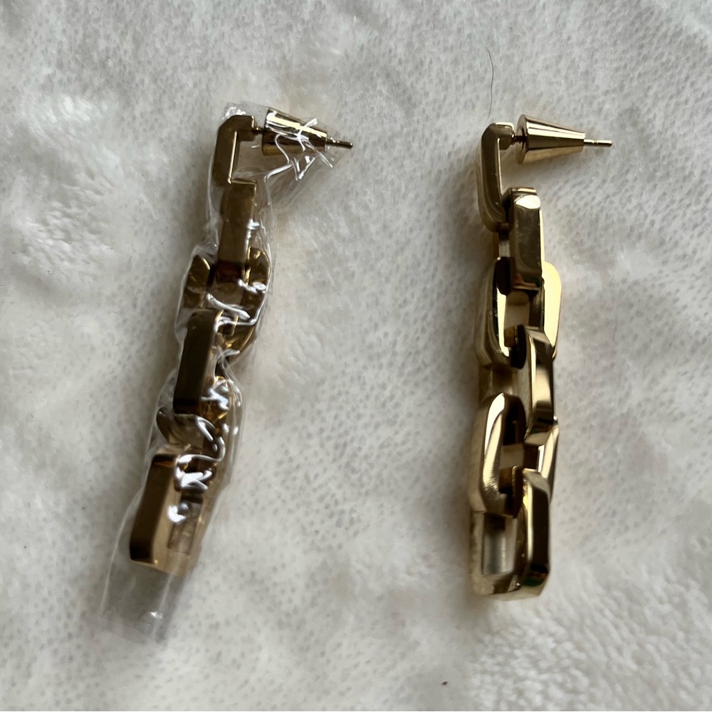 Eddie Borgo chain link earrings